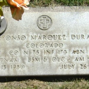 A. Duran (grave)