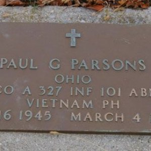 P. Parsons (grave)