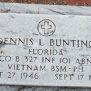 D. Bunting (grave)