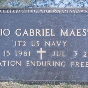 M. Maestas (grave)