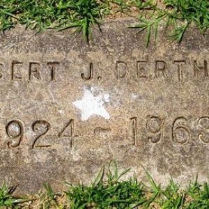 Robert J. Derthic (grave)