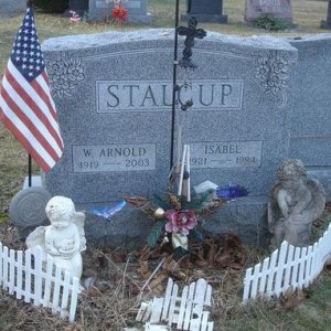 William A. Stalcup (grave)