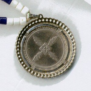 Code Talkers Silver Medallion (back face)