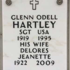 Glen O. Hartley (grave)