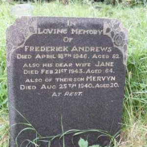 M. Andrews (Grave)