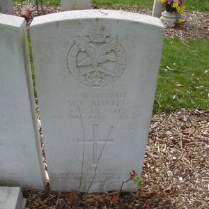 W.G. Adams (Grave)