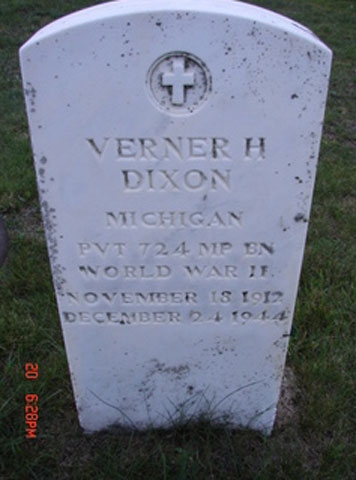 V. Dixon (grave)