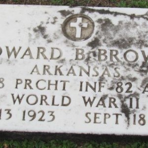 E.B. Brown (Grave)