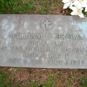 W.J. Brown (Grave)